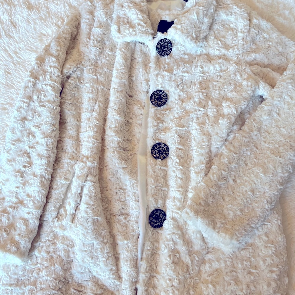 Soft cream coat
